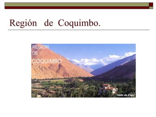 Región  de  Coquimbo. 