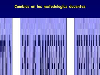 Cambios en las metodologías docentes 