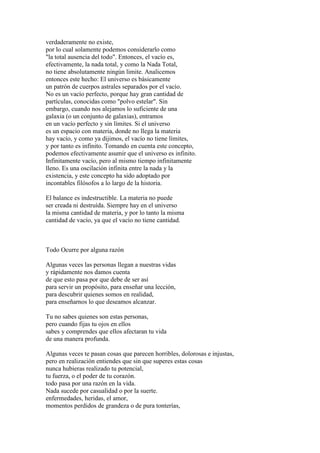 Espacio para la reflexión