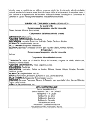 Espacio publico acuerdo 028 2003 ibague república de colombia | PDF