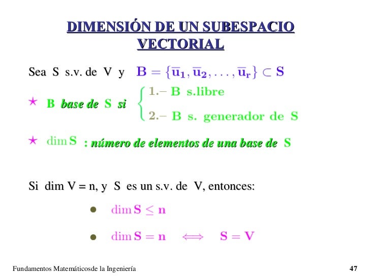 Encontrar Una Base De Un Espacio Vectorial