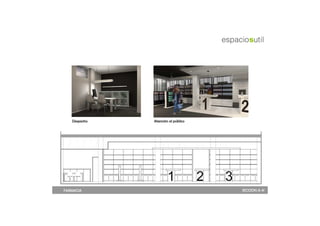 Despacho   Atención al público




FARMACIA                            SECCION A-A’
 
