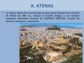 Espacios y monumentos de la Atenas clásica | PPS