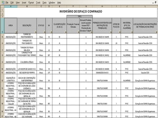 Exemplo de Inventário
28
 
