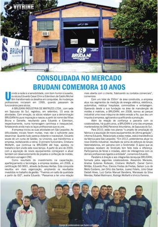 Equipe de colaboradores que fazem a diferença
 