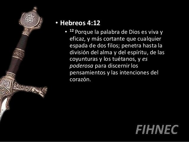 Espada De Doble Filo En La Biblia
