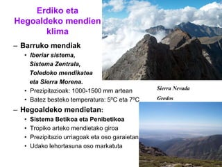 KLIMAREN OSAGAIAK - VI6- Lurruntzea,lurruntze-transpirazioa eta lehortasuna6.1 Lurruntzea: Ura lurrun bihurtzea 6.2 Luruntze-transpirazioa: gainazala baten ura galtzea.6.3 Lehortasuna:         - Beroaren eta hezetasunaren artean dagoen lotura da.      - Lurruntze-transpirazio erreala      - Lurruntze-transpirazio potentzialaGAUSSen indizea:Hilabetea lehorra da bere batez besteko tenperaturaren bikoiza mm-tan emandako prezipitazio guztien parekoa edo handiagoa denean.LAUTENSACH-MEYER indizea  (uraren defizita)Hilabetea lehorra da 30 mm. baino gutxiago izan dueneanLehortasun gabekoa:  hilabete guztiak urarekinInguru erdi hezea: 1 edo 3 hilabe lehorrakInguru erdi lehorrA: 4 edo 6 hilabete lehorrak.Muturreko inguru erdi lehorra: 7-11 hilabete lehor.