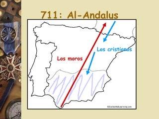 711: Al-Andalus Los moros Los cristianos