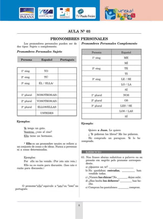 Apostila do ENEM 2013 - Espanhol