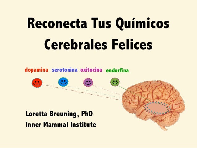 Reconecta Tus Químicos
Cerebrales Felices
Loretta Breuning, PhD
Inner Mammal Institute
dopamina endorfinaoxitocinaserotoni...