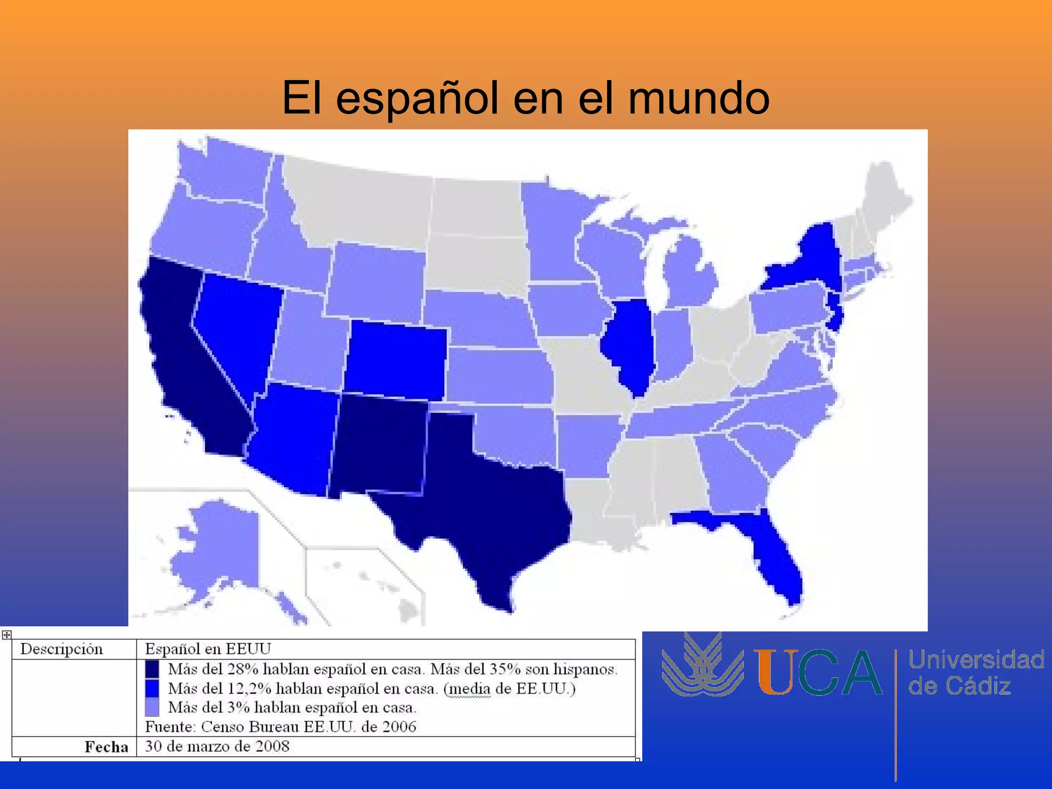 El español en el mundo