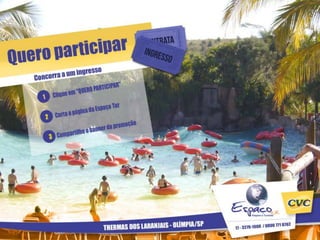 Posts Facebook Agencia Espaço tur