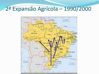 2ª Expansão Agrícola – 1990/2000
 