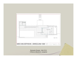 Bramante Donato, 1444-1514
S Pietro in Montorio, tempietto
 