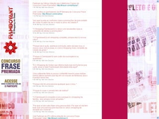 Concurso Frase Premiada - Twitter 