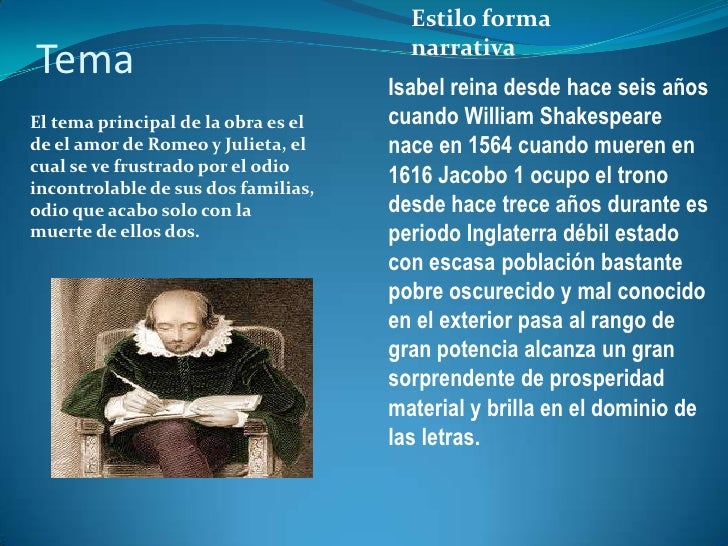 Analisis De Romeo y Julieta