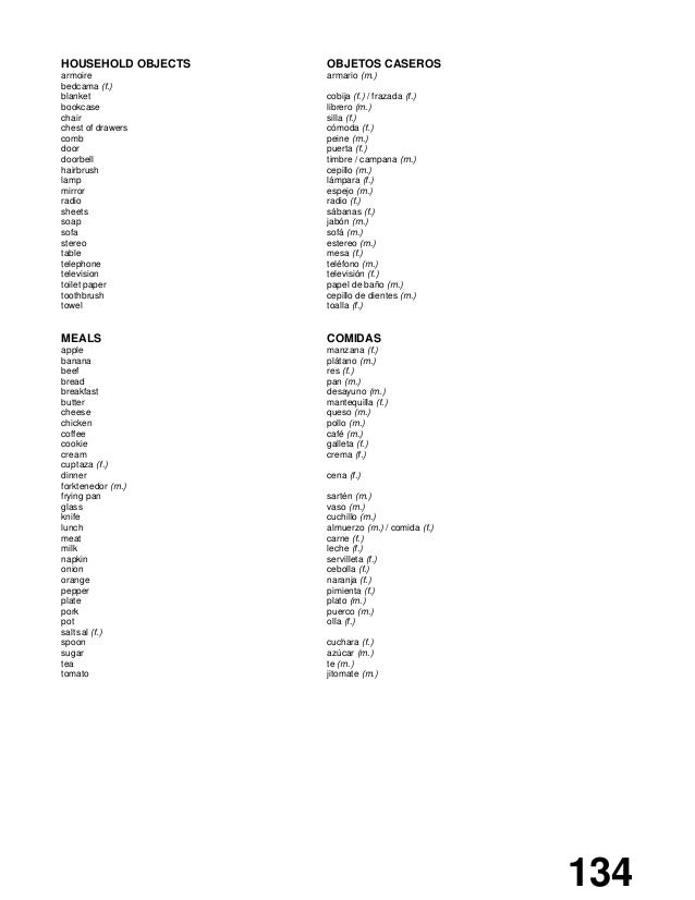 Español ingles 1