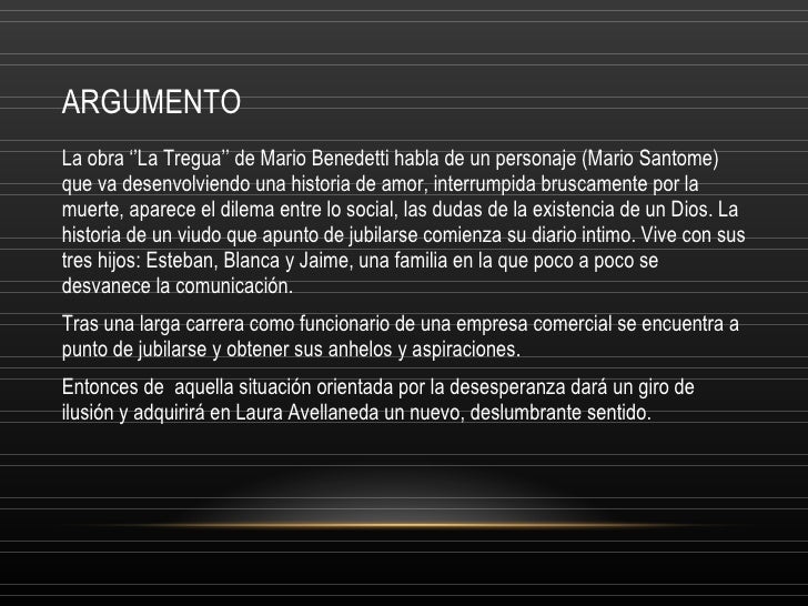 Descargar Libro La Tregua Mario Benedetti Pdf Gratis