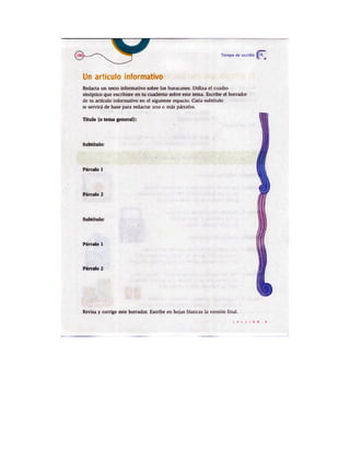 Español actividades cuarto grado 93