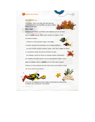 Español actividades cuarto grado 93