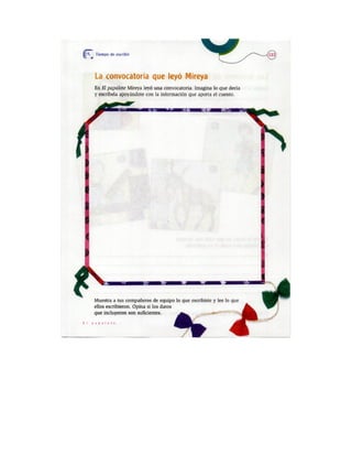 Español actividades cuarto grado 93