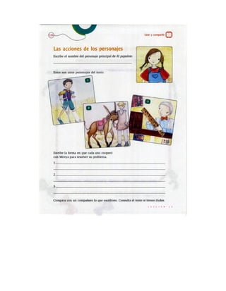 Español actividades cuarto grado 93