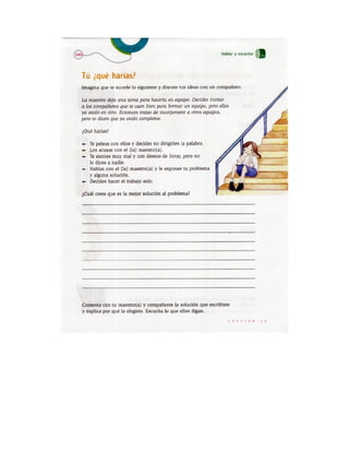 Español actividades cuarto grado 93