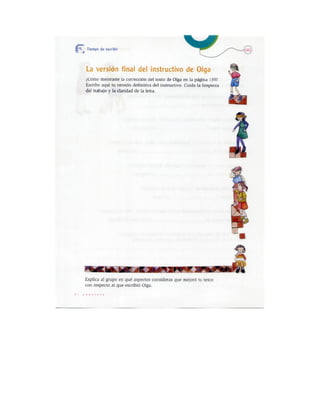 Español actividades cuarto grado 93