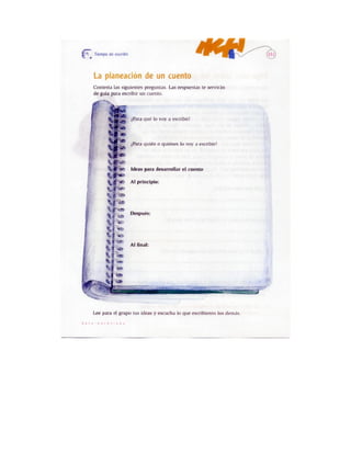 Español actividades cuarto grado 93