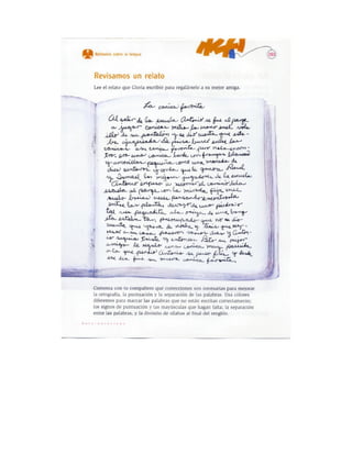 Español actividades cuarto grado 93