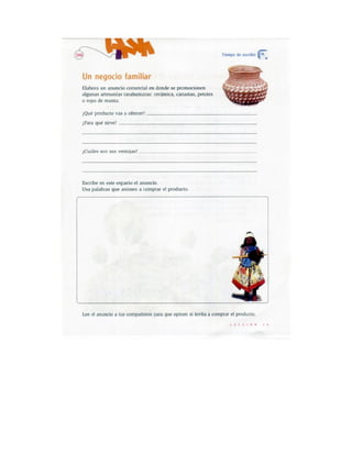 Español actividades cuarto grado 93