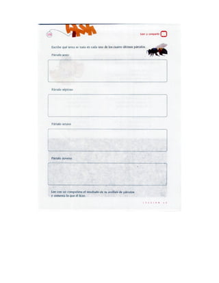 Español actividades cuarto grado 93