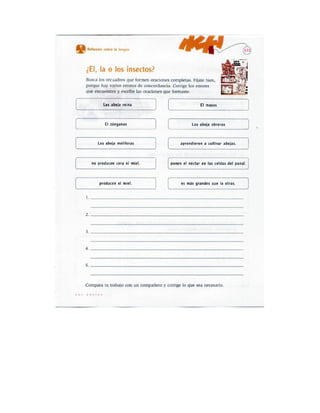 Español actividades cuarto grado 93