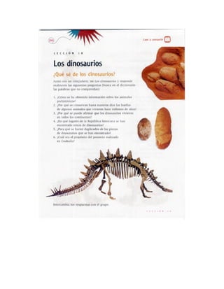 Español actividades cuarto grado 93