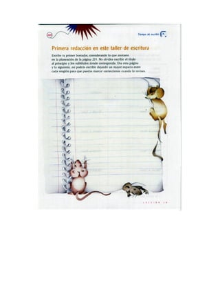 Español actividades cuarto grado 93