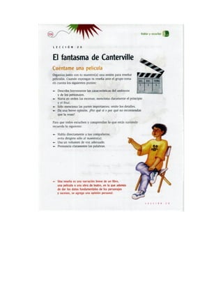 Español actividades cuarto grado 93