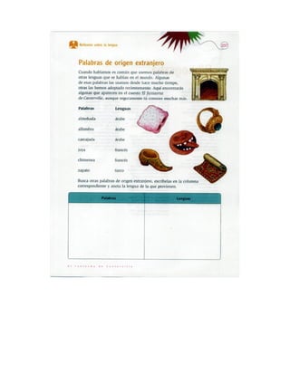 Español actividades cuarto grado 93