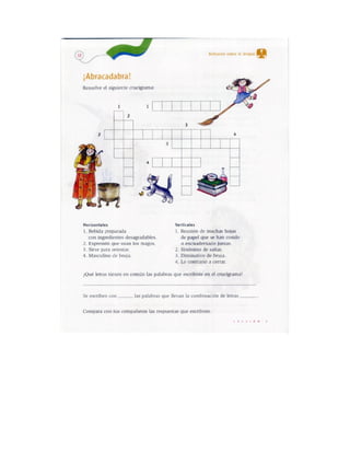 Español actividades cuarto grado 93