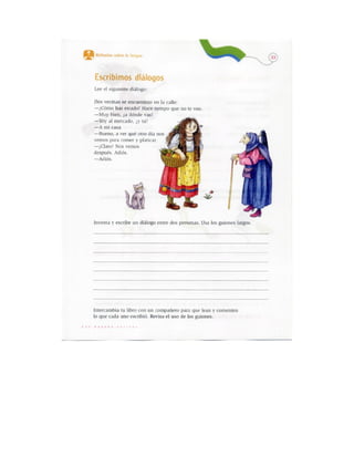 Español actividades cuarto grado 93