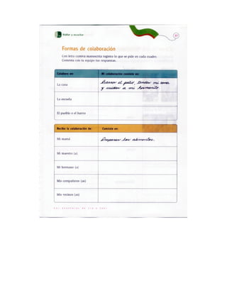 Español actividades cuarto grado 93