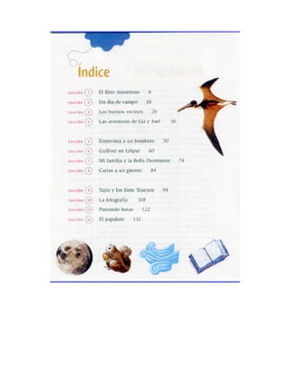 Español actividades cuarto grado 93