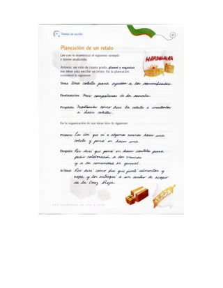 Español actividades cuarto grado 93