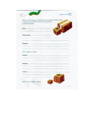 Español actividades cuarto grado 93