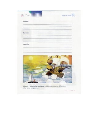 Español actividades cuarto grado 93