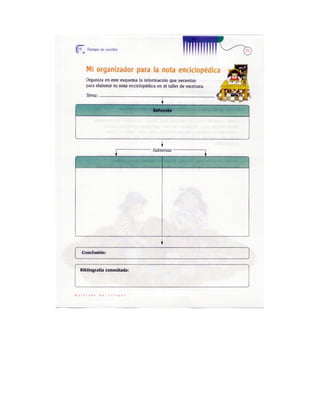 Español actividades cuarto grado 93