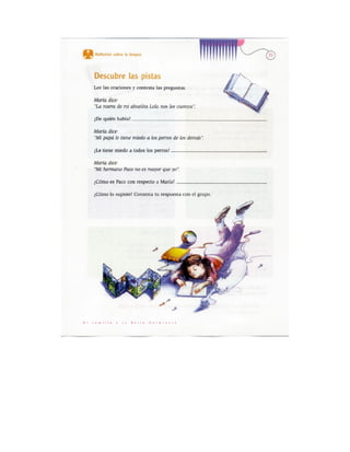 Español actividades cuarto grado 93