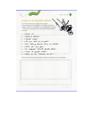 Español actividades cuarto grado 93