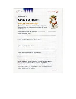 Español actividades cuarto grado 93