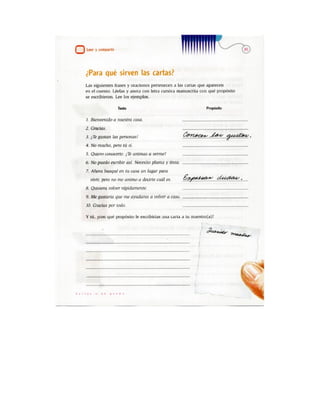 Español actividades cuarto grado 93