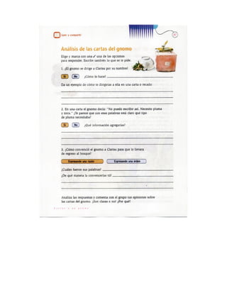 Español actividades cuarto grado 93